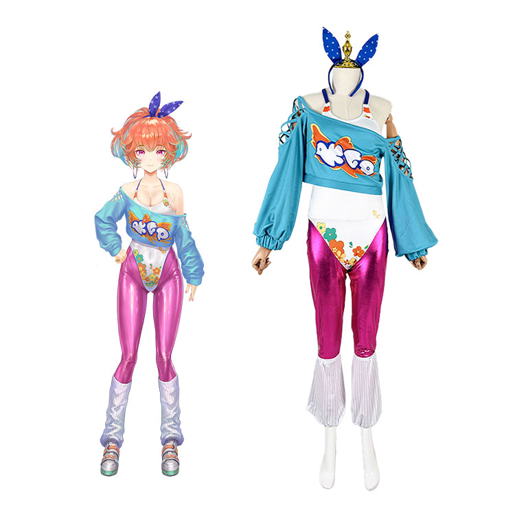 hololive ホロライブ 小鳥遊キアラ コスプレ衣装 テカテカ