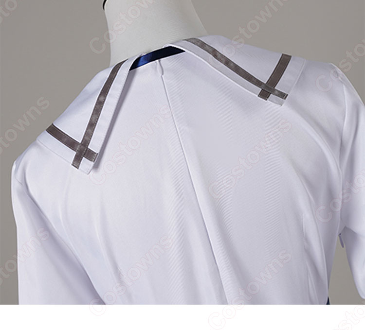 BanG Dream! Ave Mujica 月ノ森女子学園 夏服 若葉睦 コスプレ衣装-10