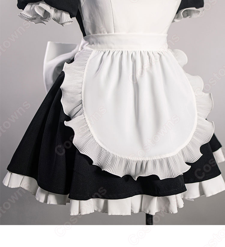 ラビットホール 初音ミク コスプレ ウィッグ付き フルセット メイド服 新品未使用 初音ミク ラビットホール コスプレ衣装 ウィッグ・靴