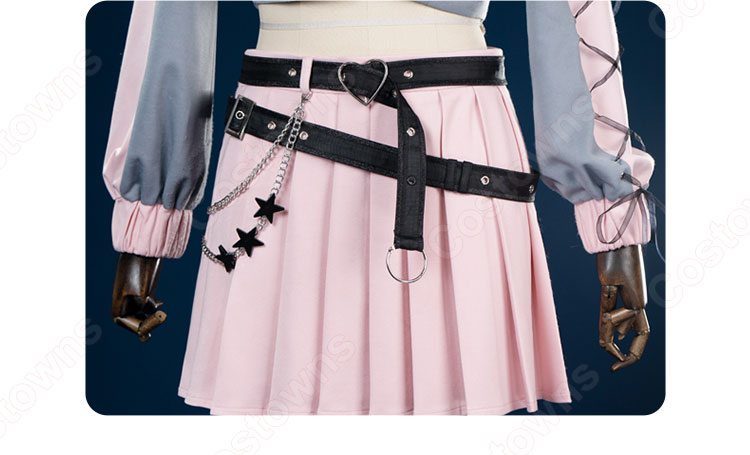 プロセカ 暁山瑞希 桃井愛莉 桐谷遥 花里みのり 悪魔 コスプレ衣装-7