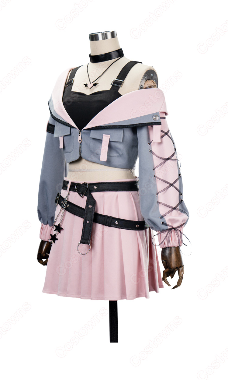 プロセカ 暁山瑞希 桃井愛莉 桐谷遥 花里みのり 悪魔 コスプレ衣装-4