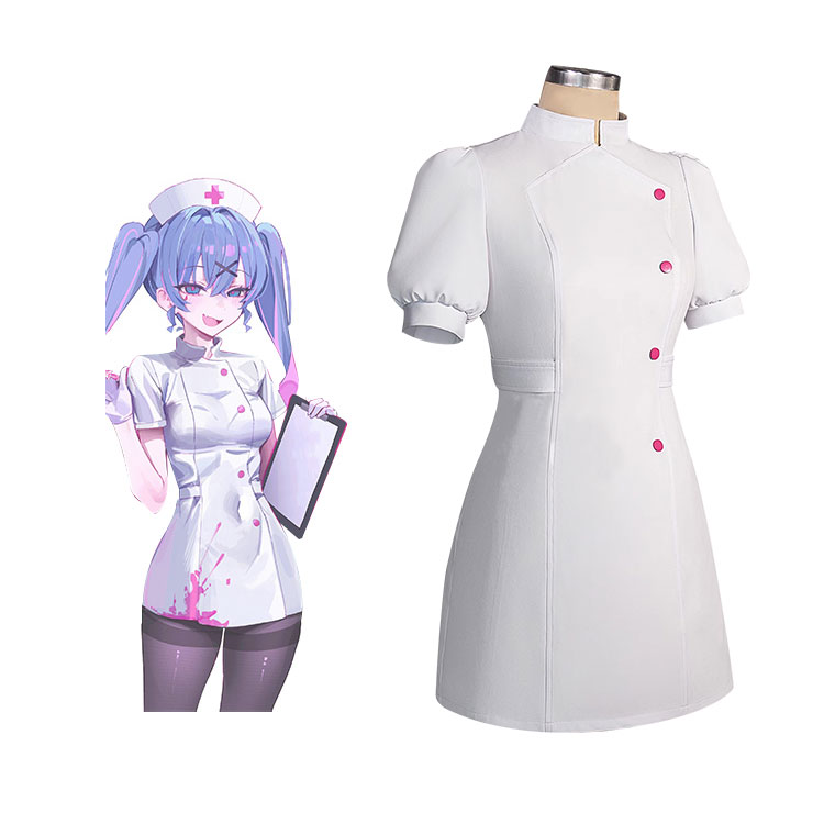 初音ミク ラビットホール ナース服 コスプレ衣装 - Costowns