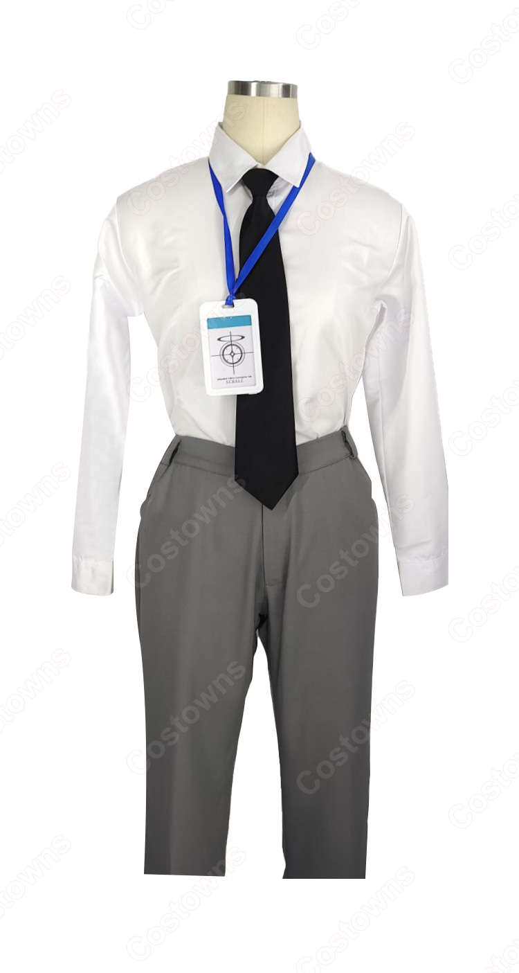 ブルーアーカイブ 連邦捜査部「シャーレ」 先生 コスプレ衣装-5