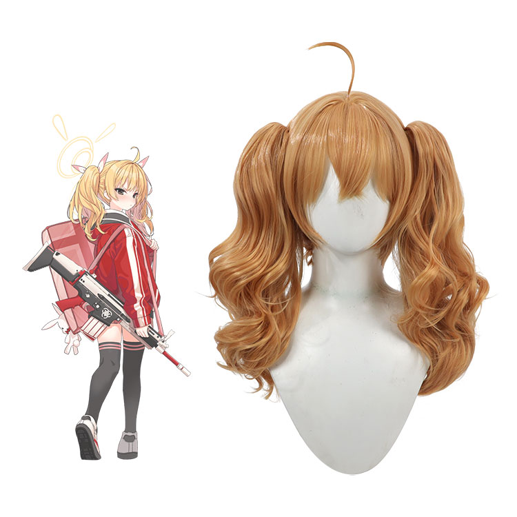 ブルーアーカイブ 伊原木ヨシミ コスプレウィッグ-1