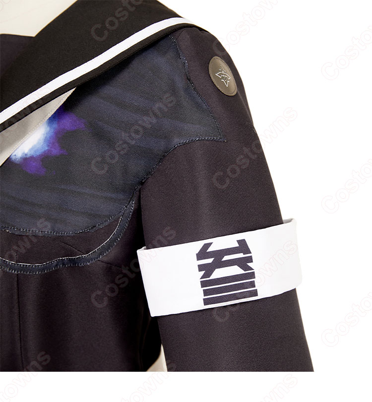 HUNDRED LINE -最終防衛学園- 九十九過子 コスプレ衣装-9