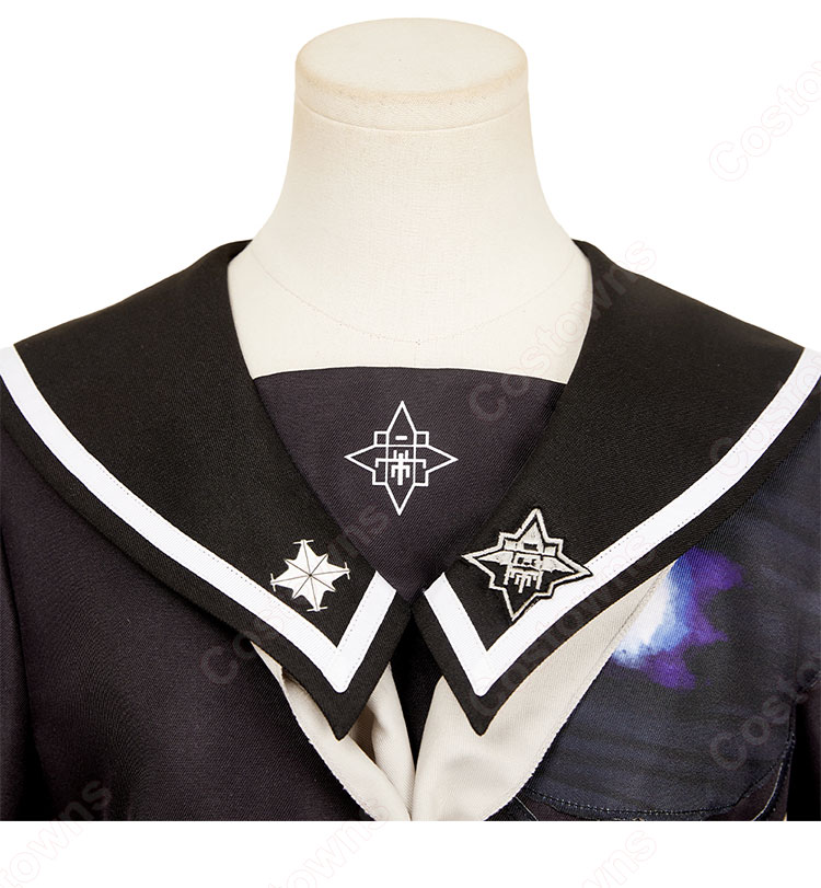 HUNDRED LINE -最終防衛学園- 九十九過子 コスプレ衣装-8