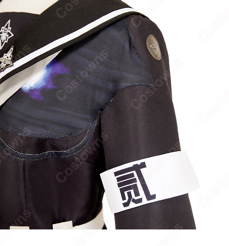 HUNDRED LINE -最終防衛学園- 雫原比留子 コスプレ衣装-7