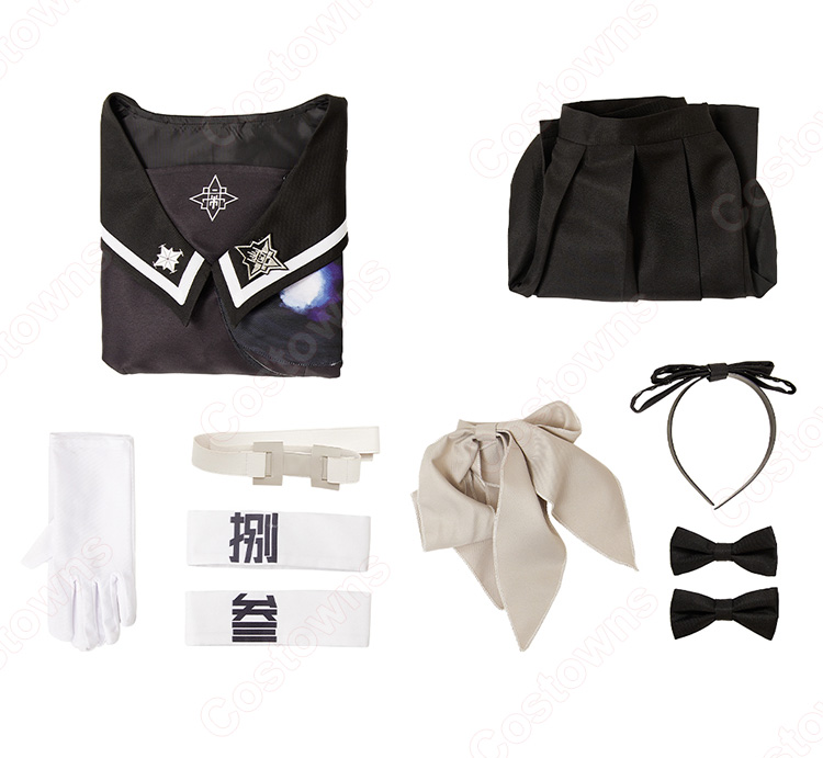 HUNDRED LINE -最終防衛学園- 九十九過子 コスプレ衣装-17