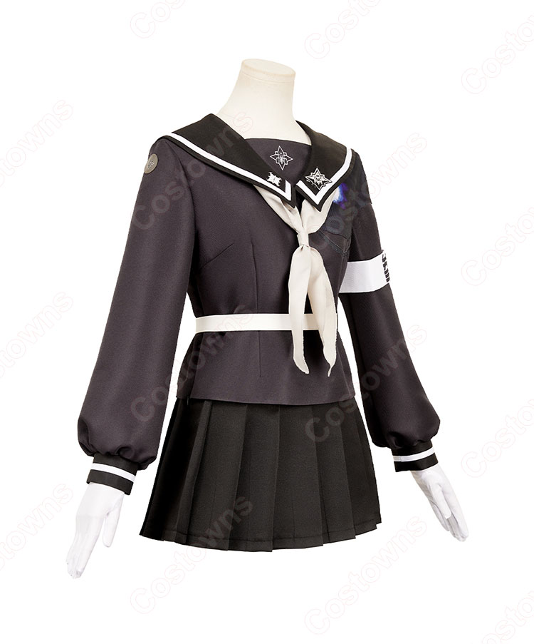 HUNDRED LINE -最終防衛学園- 九十九過子 コスプレ衣装-6