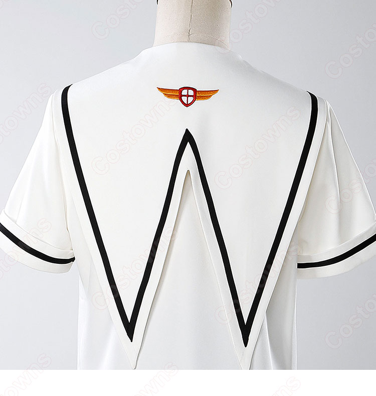 カードキャプターさくら 李小狼 コスプレ衣装 夏服 制服-7