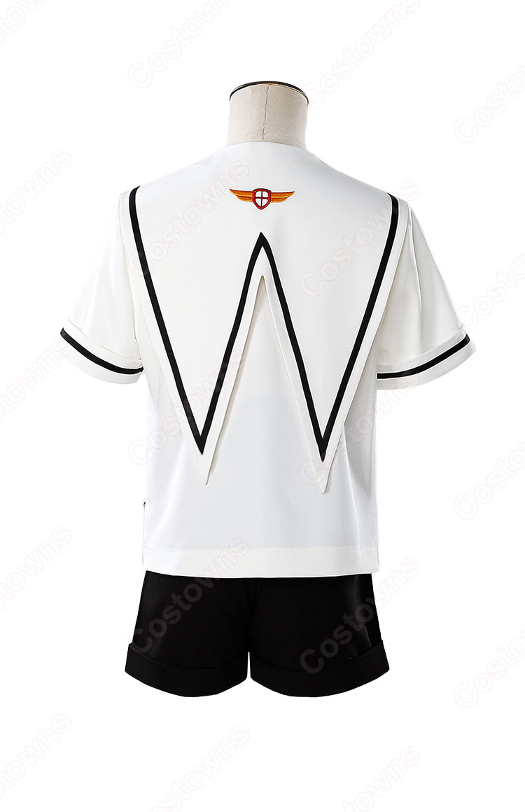 カードキャプターさくら 李小狼 コスプレ衣装 夏服 制服-4