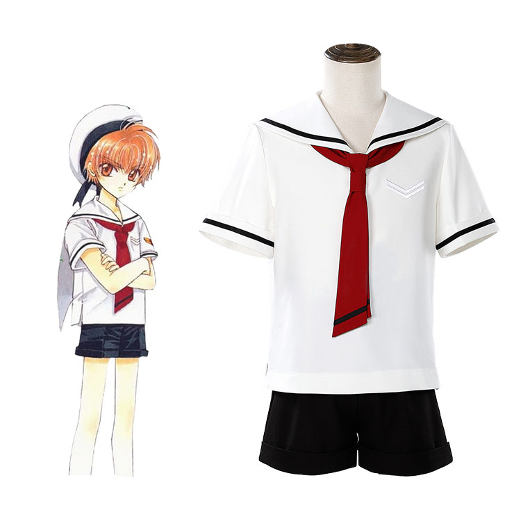 カードキャプターさくら 李小狼 コスプレ衣装 夏服 制服 - Costowns