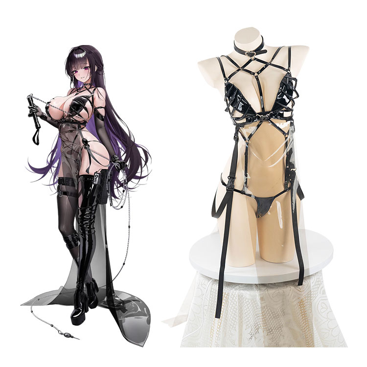 勝利の女神:NIKKE ミハラ ボンディングチェーン コスプレ衣装-1