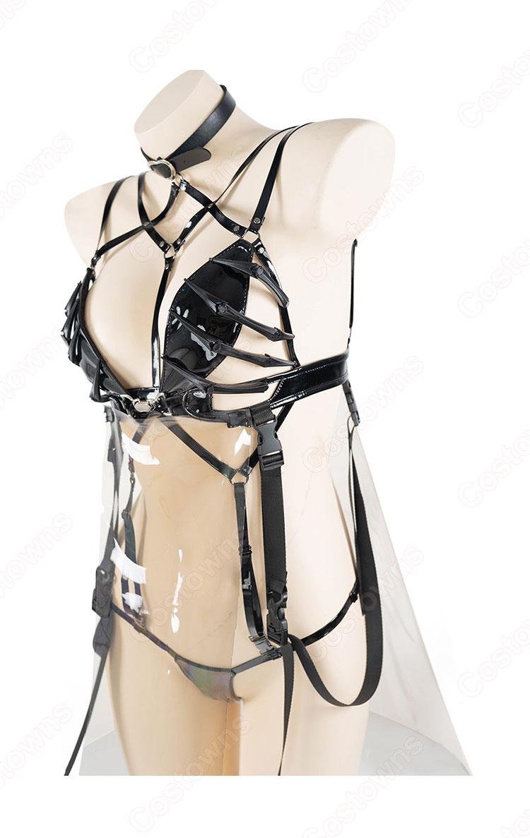 勝利の女神:NIKKE ミハラ ボンディングチェーン コスプレ衣装-6