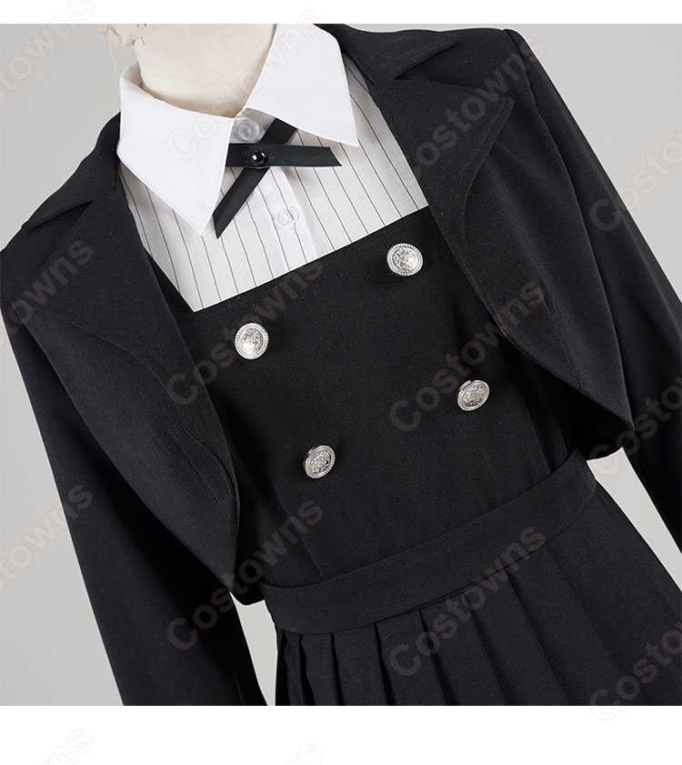 ロックは淑女の嗜みでして 白矢環 シロ コスプレ衣装-5