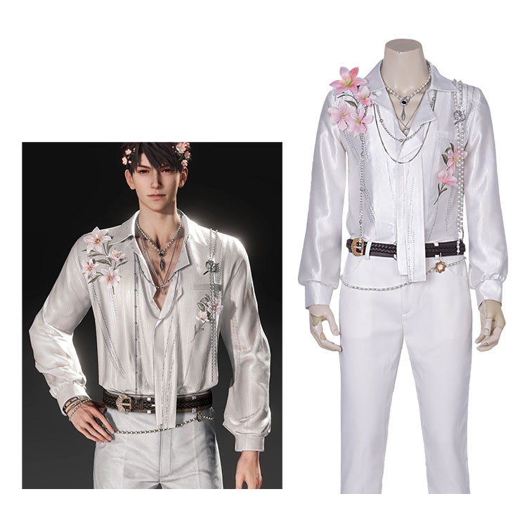 恋と深空 春から花へ捧ぐ マヒル 想い乗せて浮く花 コスプレ衣装-1