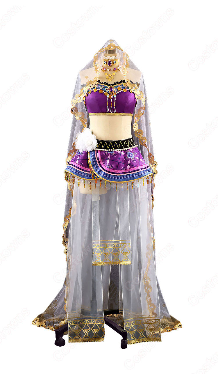 ラブライブ！ スクールアイドルフェスティバル 踊り子編 踊り子の占い師 東條希 コスプレ衣装-2