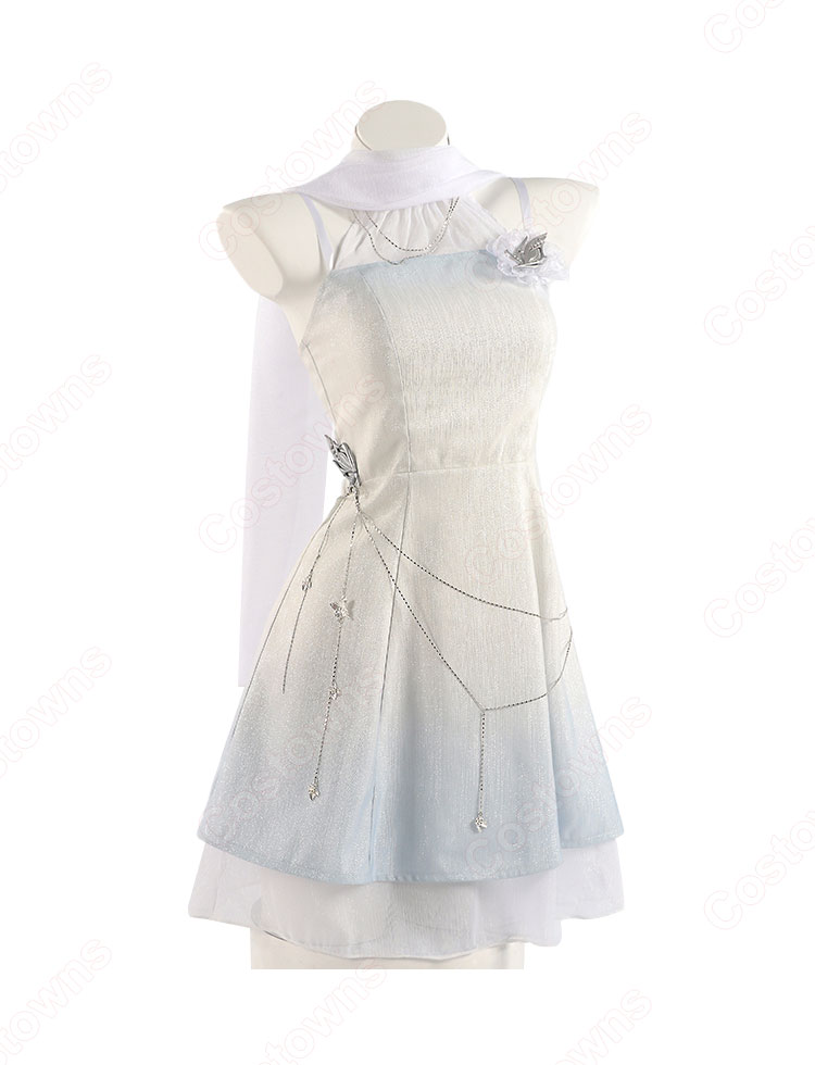 恋と深空 雲の上の冒険記 主人公 流れる雲 コスプレ衣装-3