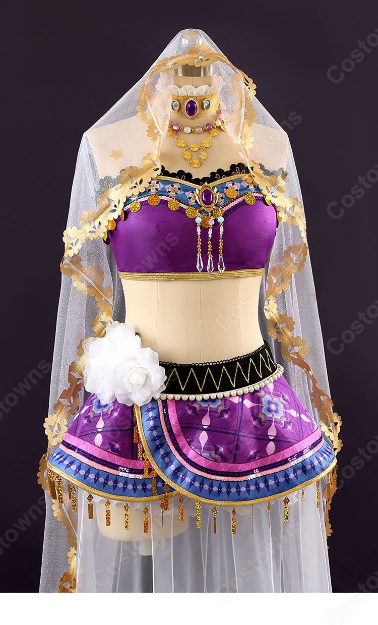 ラブライブ！ スクールアイドルフェスティバル 踊り子編 踊り子の占い師 東條希 コスプレ衣装-4