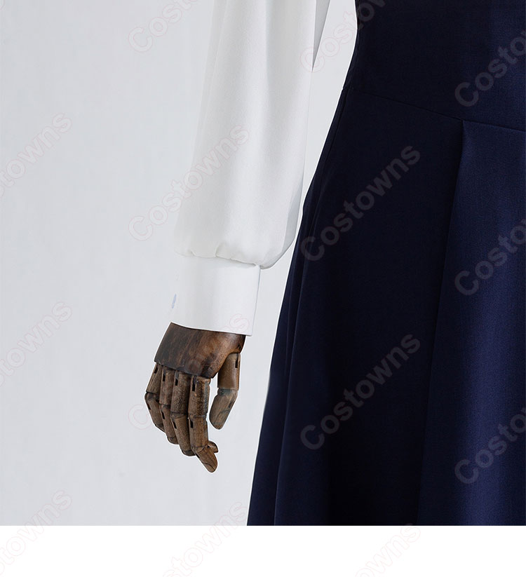 Fate/stay night セイバー コスプレ衣装 私服 ポケット付き-7