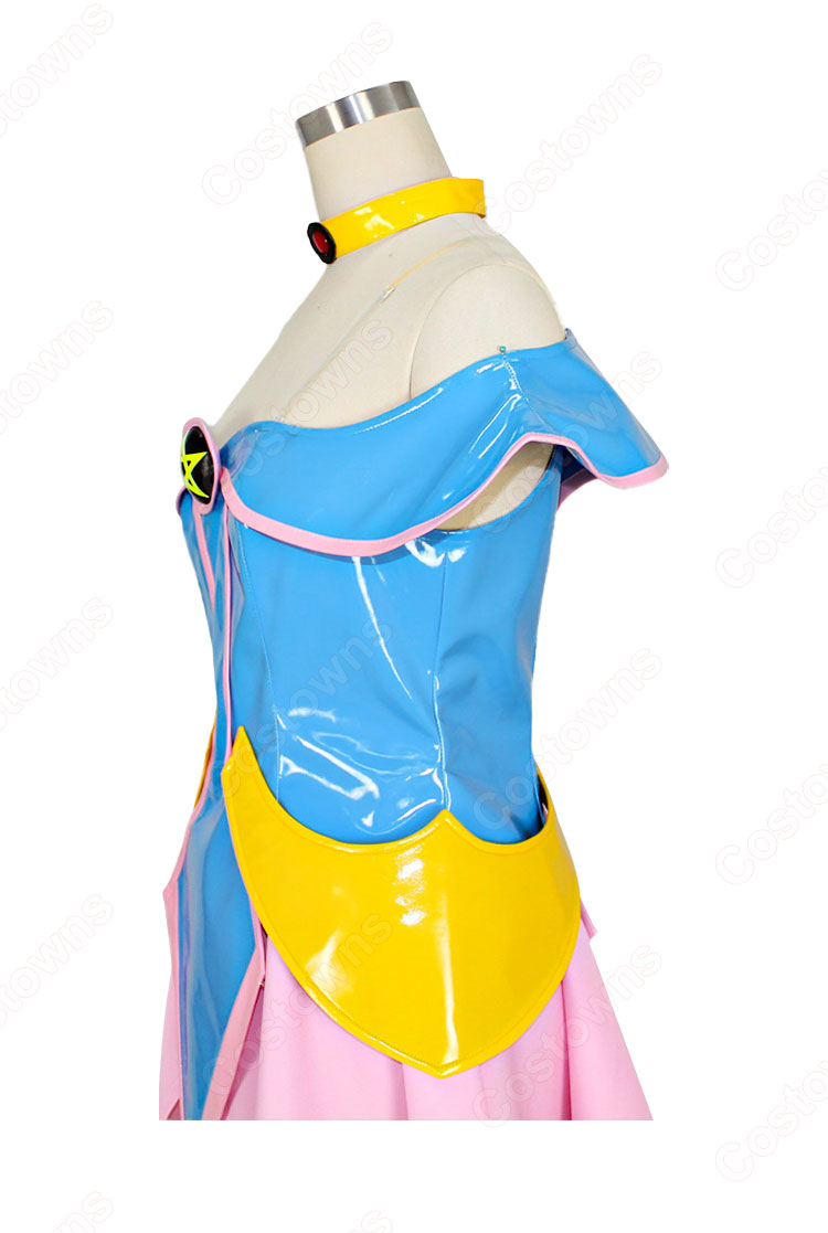 遊☆戯☆王オフィシャルカードゲーム ブラック・マジシャン・ガール コスプレ衣装-5