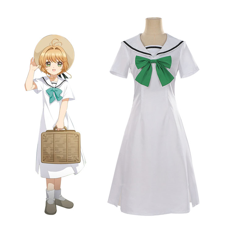 カードキャプターさくら 木之本桜 普段着 私服 コスプレ衣装-1