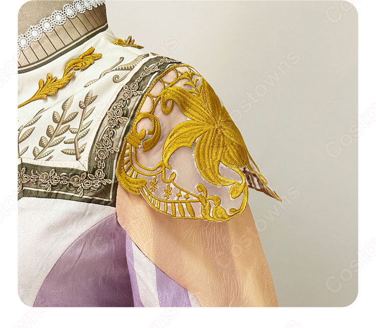 ディズニー ツイステッドワンダーランド リドル・ローズハート リドル寮長 夜空のシフォン コスプレ衣装-5