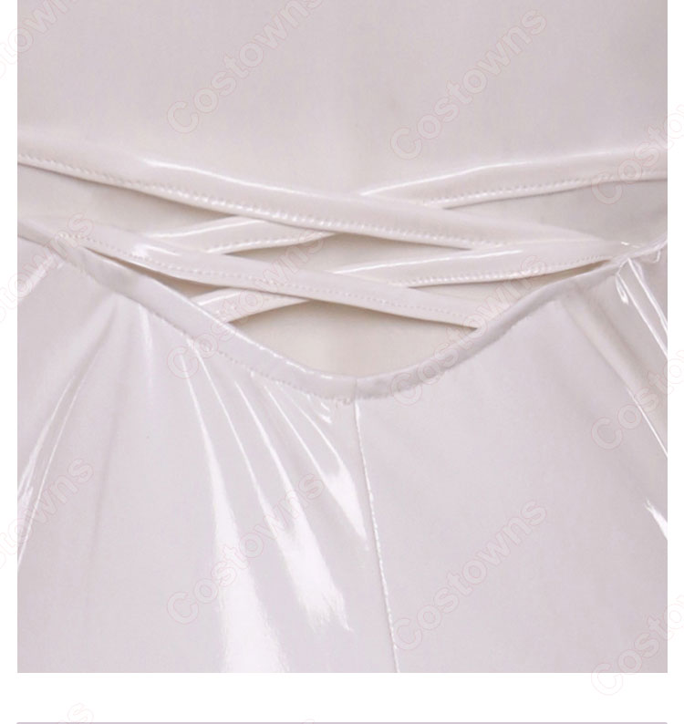 初音ミク 白バニー姿 コスプレ衣装-8