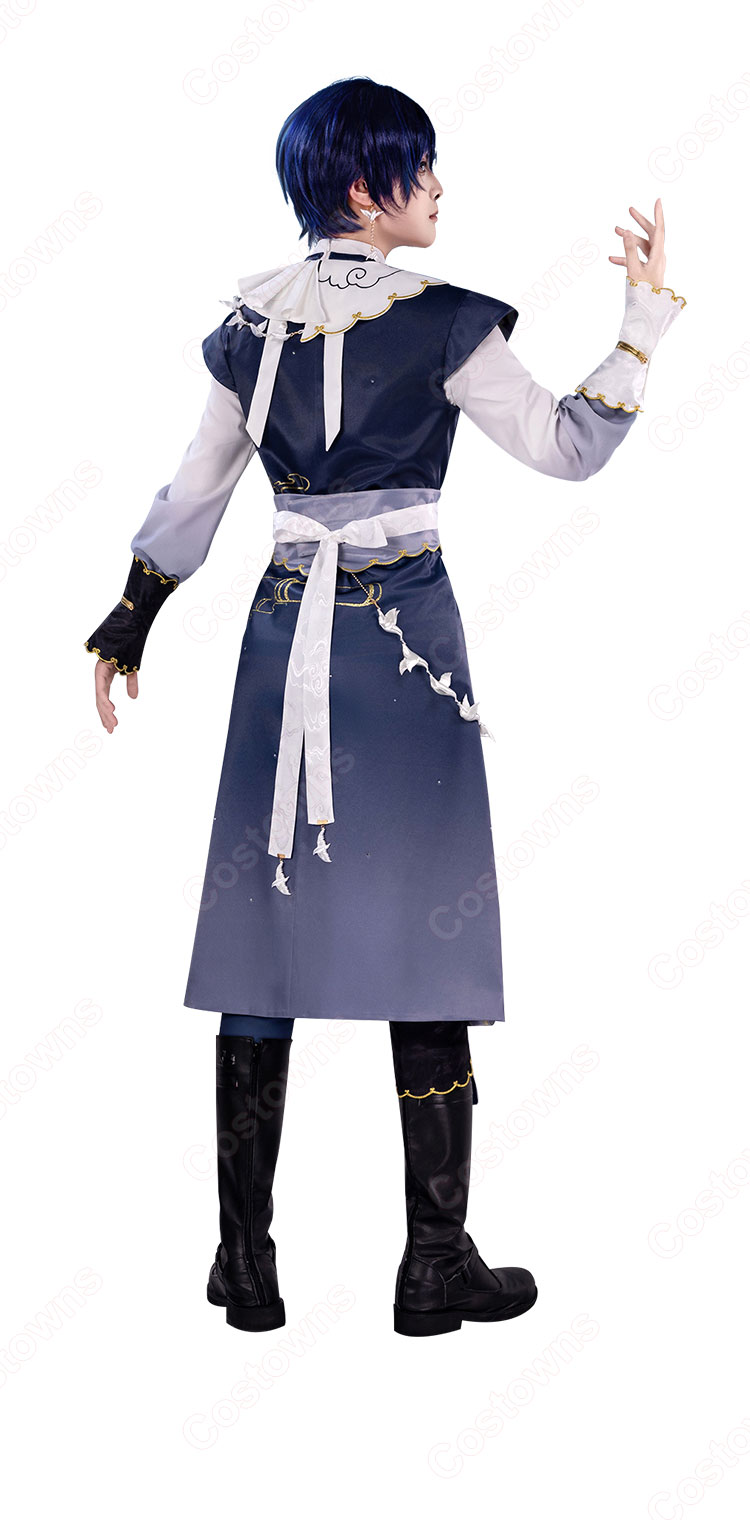 プロジェクトセカイ カラフルステージ！ feat. 初音ミク 詩経 日の升るが如く 青柳冬弥 コスプレ衣装-3