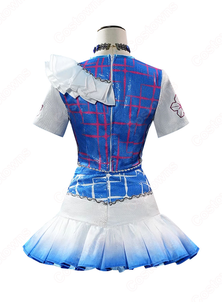 ラブライブ！サンシャイン!! Aqours 5th smile smile ship Start! 津島善子 小原鞠莉 渡辺曜 コスプレ衣装-4