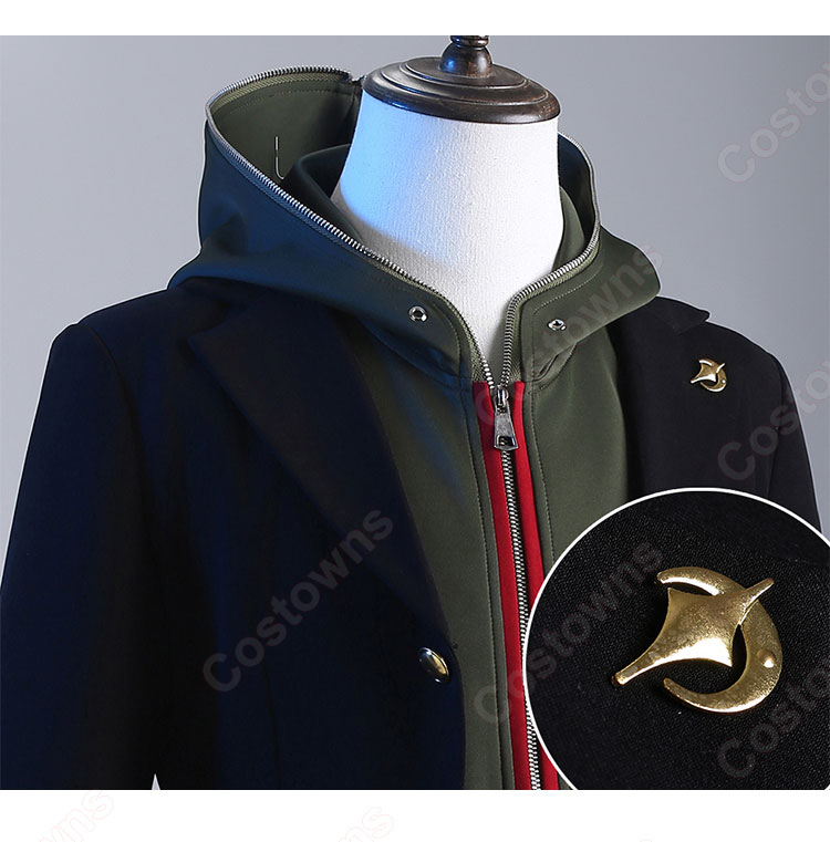 ダンガンロンパ 希望の学園と絶望の高校生 苗木誠 コスプレ衣装-6