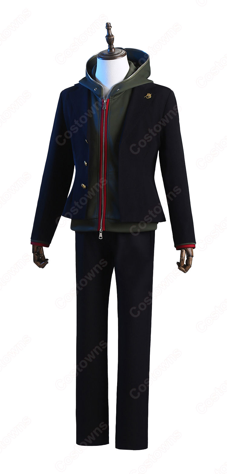 ダンガンロンパ 希望の学園と絶望の高校生 苗木誠 コスプレ衣装-4