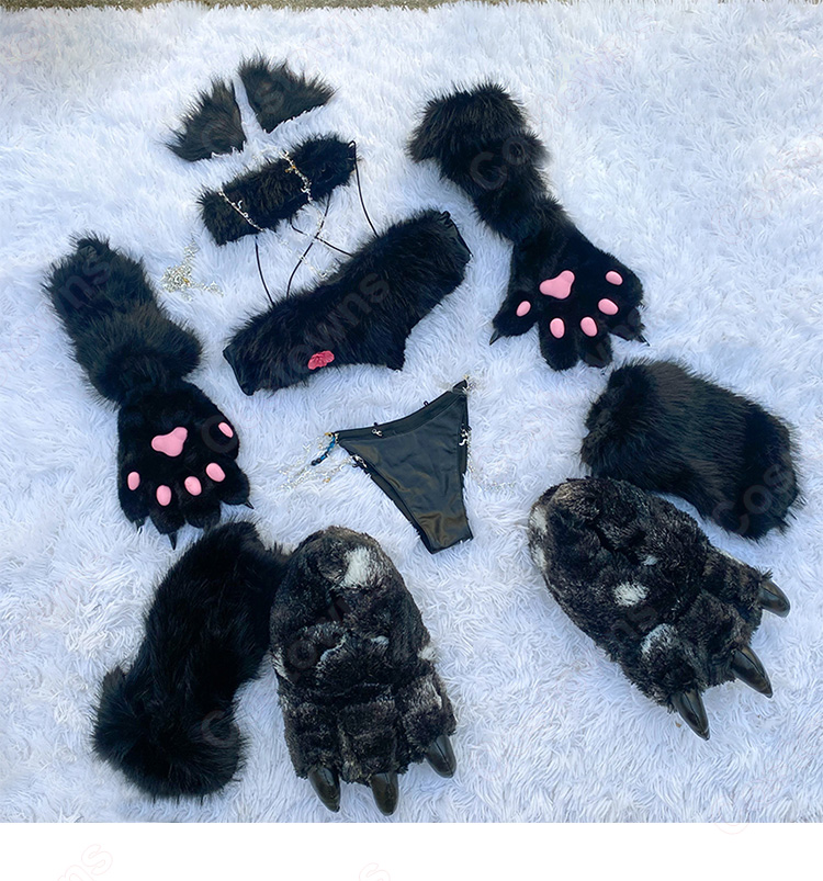 アズールレーン 愛宕 月夜のお姉さん狼 コスプレ衣装 ハロウィン衣装-4