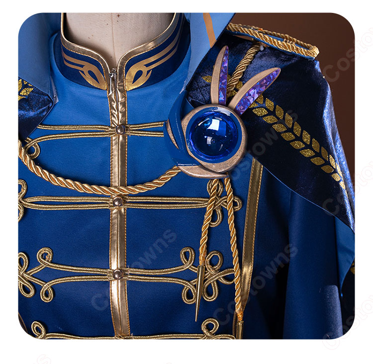 あんさんぶるスターズ！！ 真白友也 七種茨 神崎颯馬 ブリリアンスプリンス衣装 コスプレ衣装-6