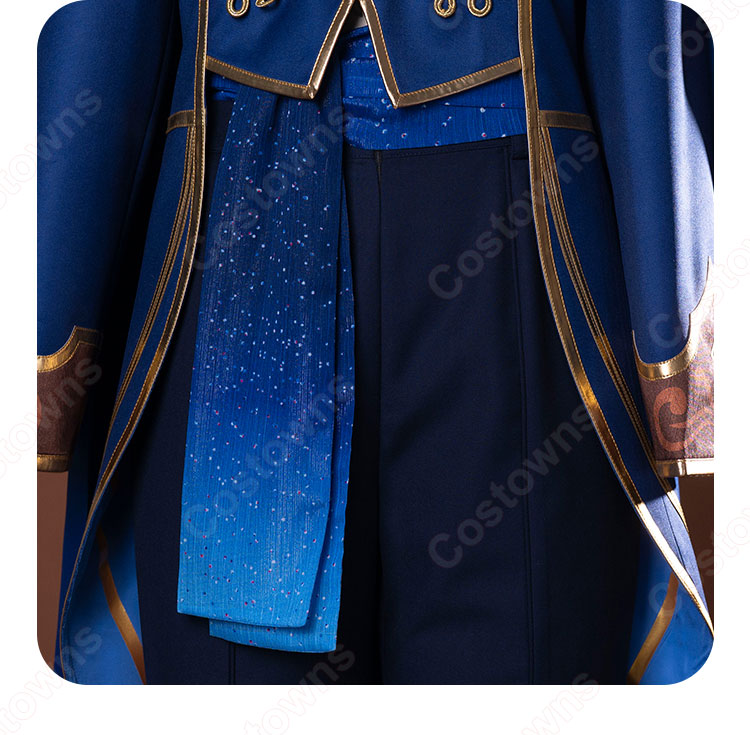 あんさんぶるスターズ！！ 真白友也 七種茨 神崎颯馬 ブリリアンスプリンス衣装 コスプレ衣装-9