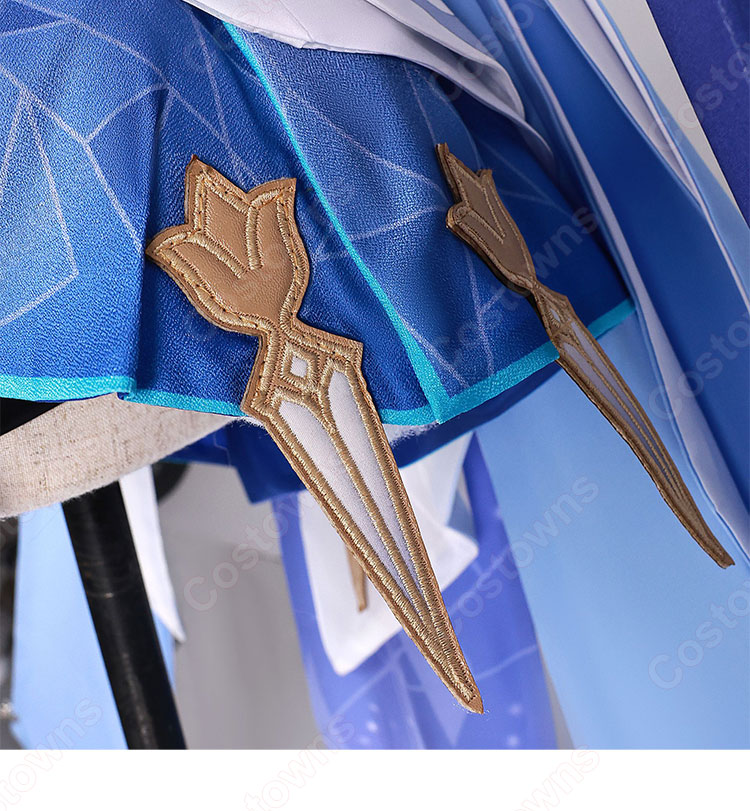 原神 虚淵の暗星 スカーク コスプレ衣装-8