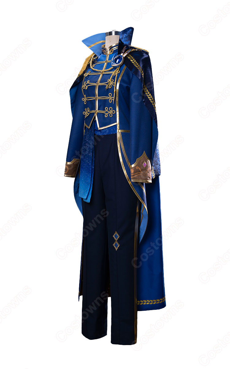 あんさんぶるスターズ！！ 真白友也 七種茨 神崎颯馬 ブリリアンスプリンス衣装 コスプレ衣装-3