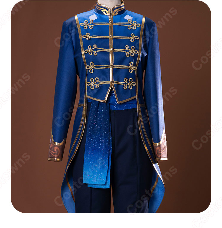 あんさんぶるスターズ！！ 真白友也 七種茨 神崎颯馬 ブリリアンスプリンス衣装 コスプレ衣装-14