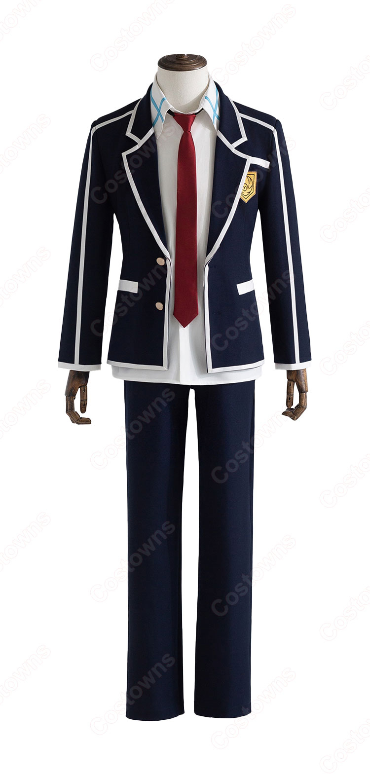 ソードアート・オンライン 桐ヶ谷和人 キリト 制服 コスプレ衣装-2