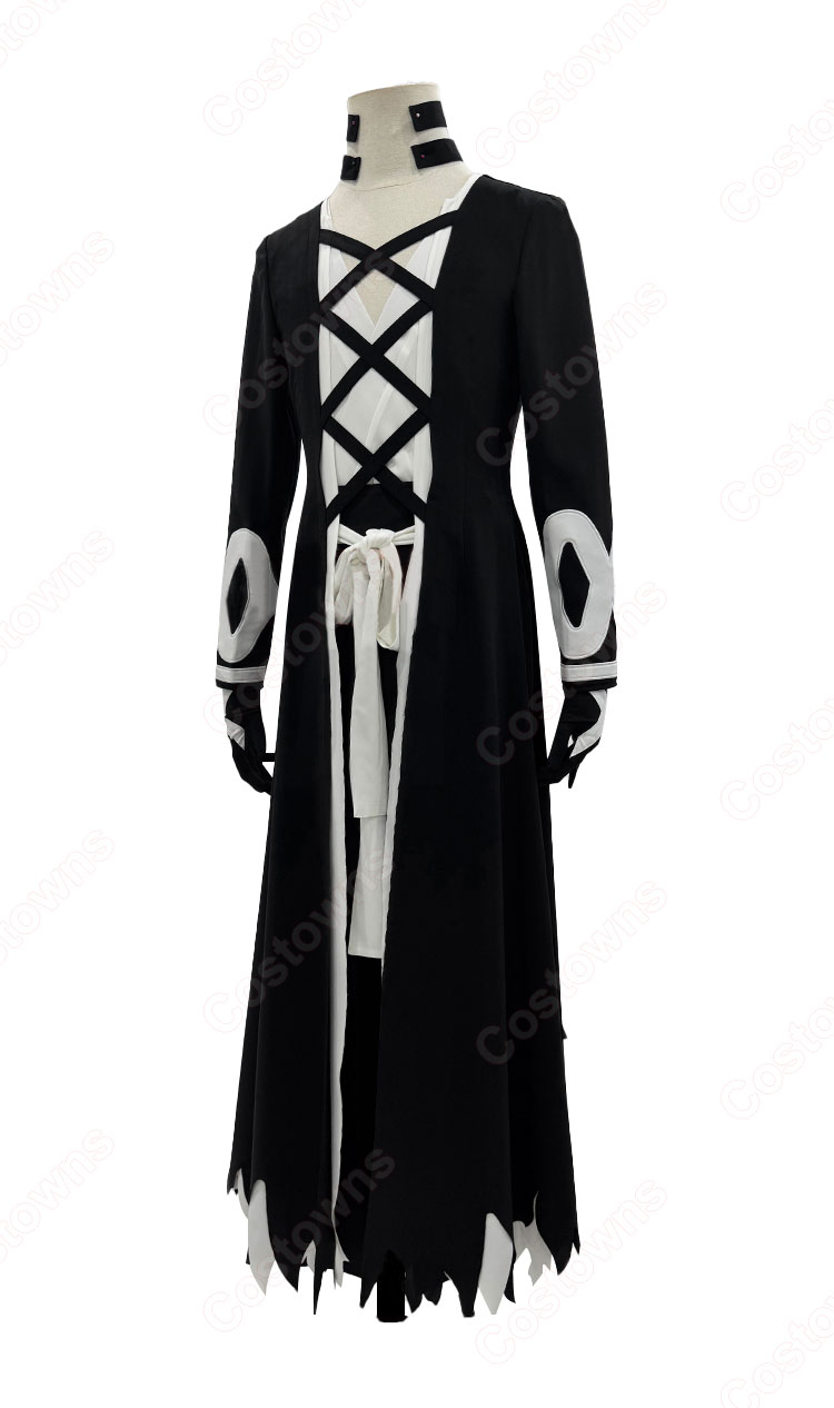 BLEACH 千年血戦篇 黒崎一護 卍解 天鎖斬月 コスプレ衣装-3