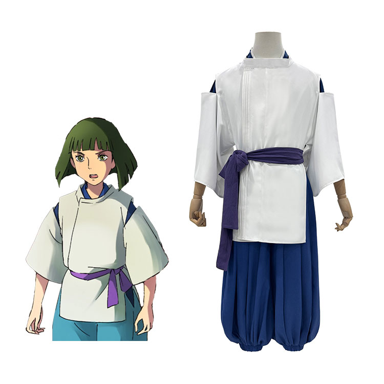 千と千尋の神隠し ハク ニギハヤミコハクヌシ コスプレ衣装