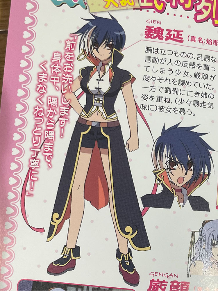 真・恋姫無双 魏延 文長 焔耶 コスプレウィッグ-1