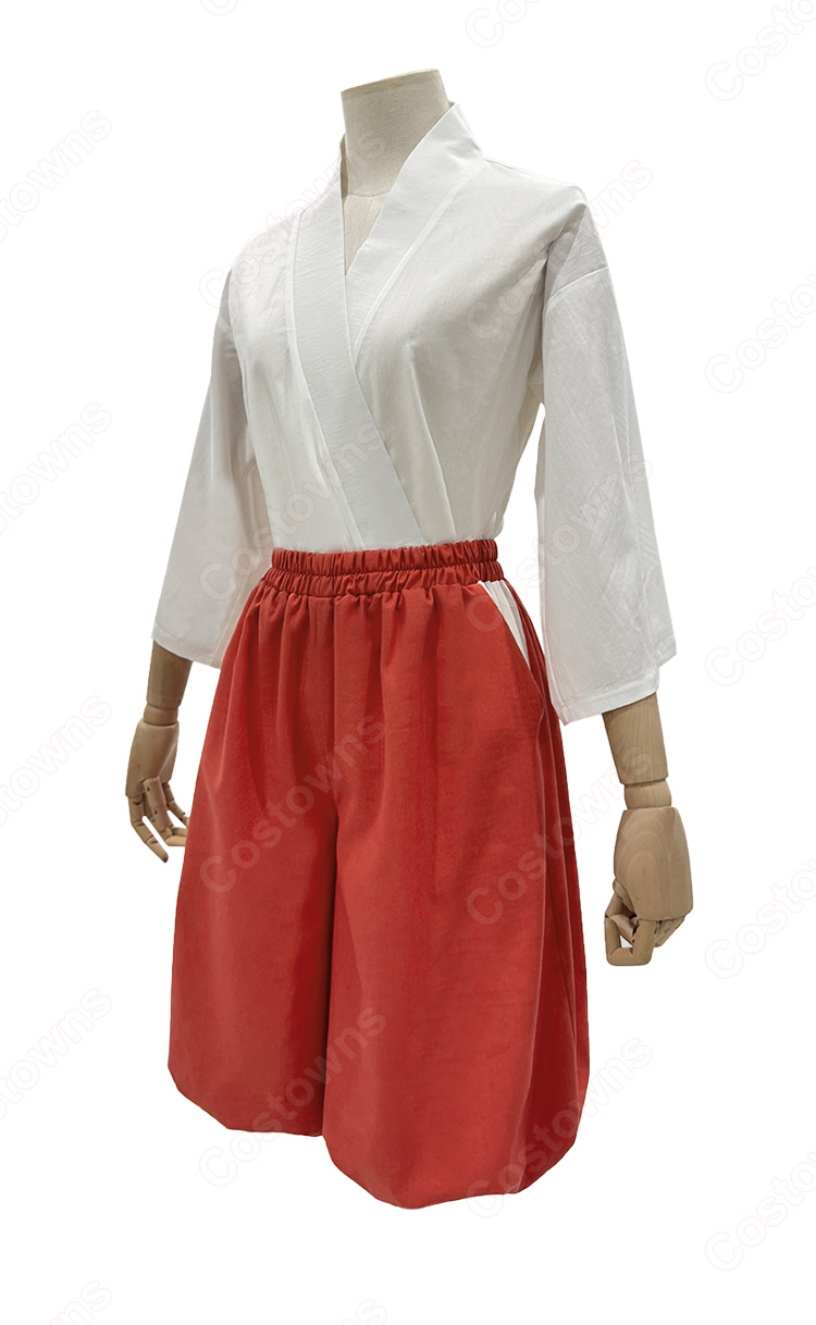 千と千尋の神隠し 荻野千尋 コスプレ衣装-5