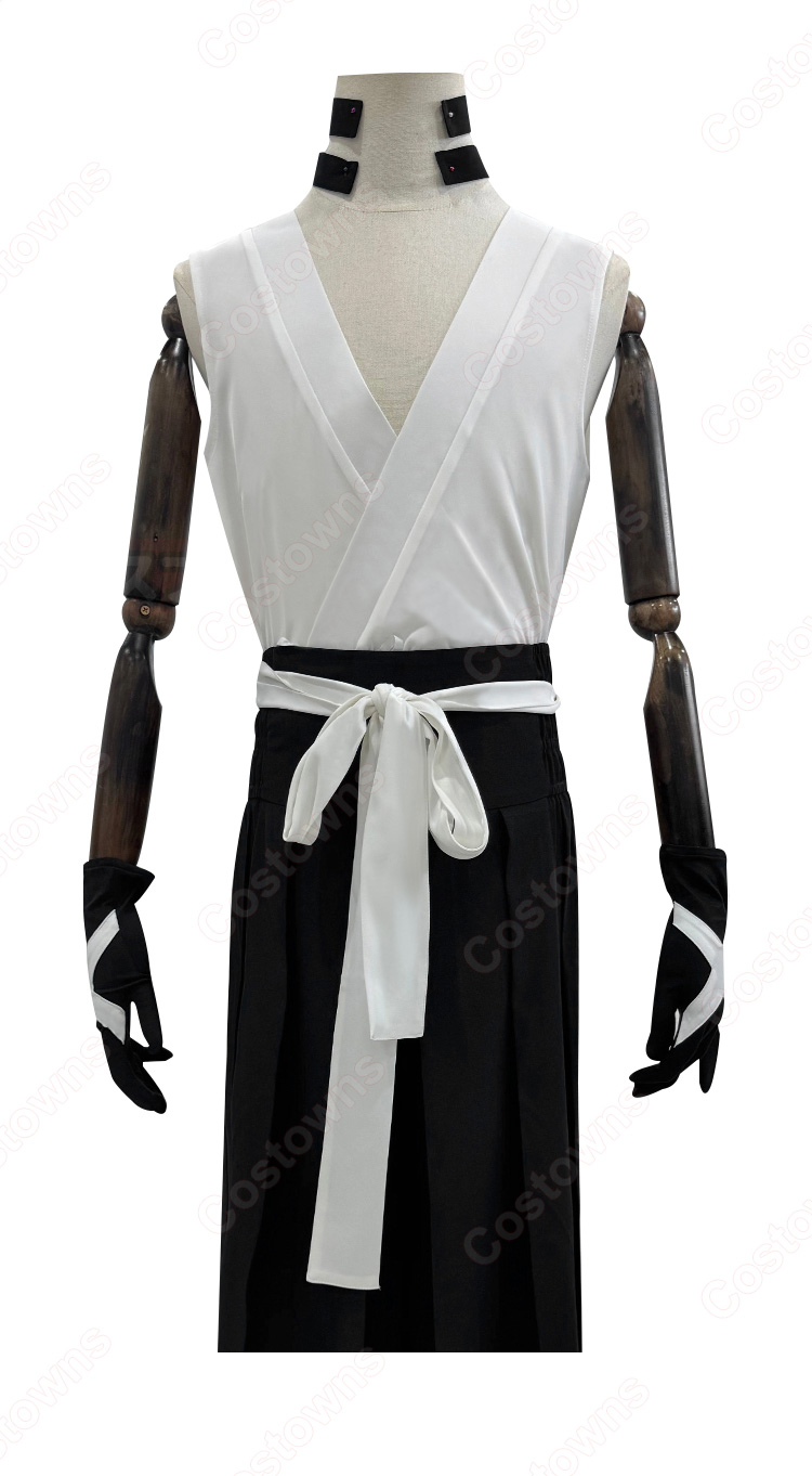 BLEACH 千年血戦篇 黒崎一護 卍解 天鎖斬月 コスプレ衣装-7