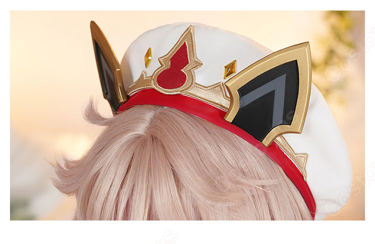 原神 西風教会 助祭 ダリア コスプレ衣装-4