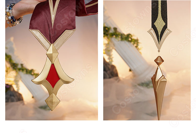 原神 西風教会 助祭 ダリア コスプレ衣装-11