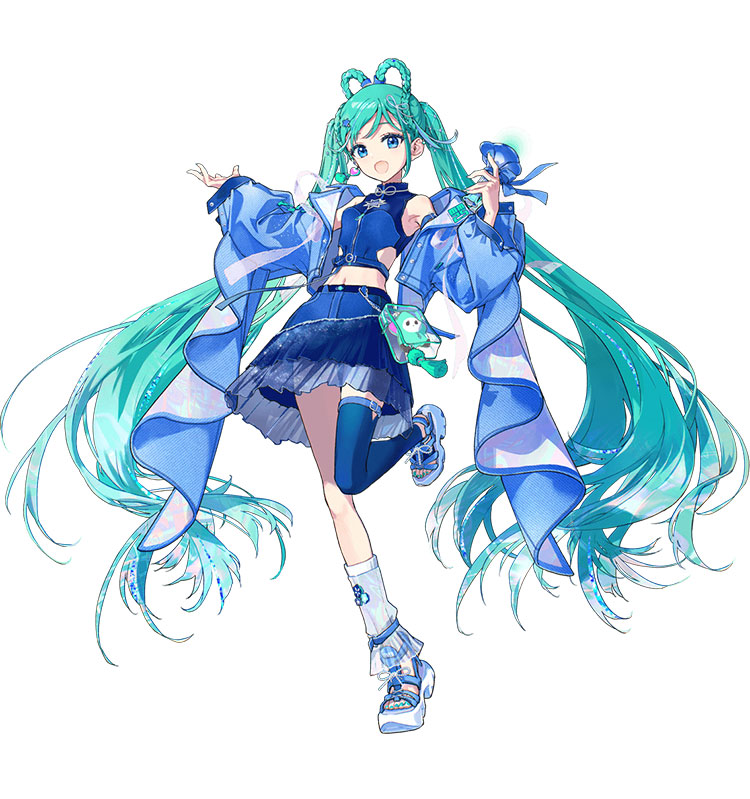 初音ミク マジカルミライ2025 ver. コスプレ靴 - Costowns