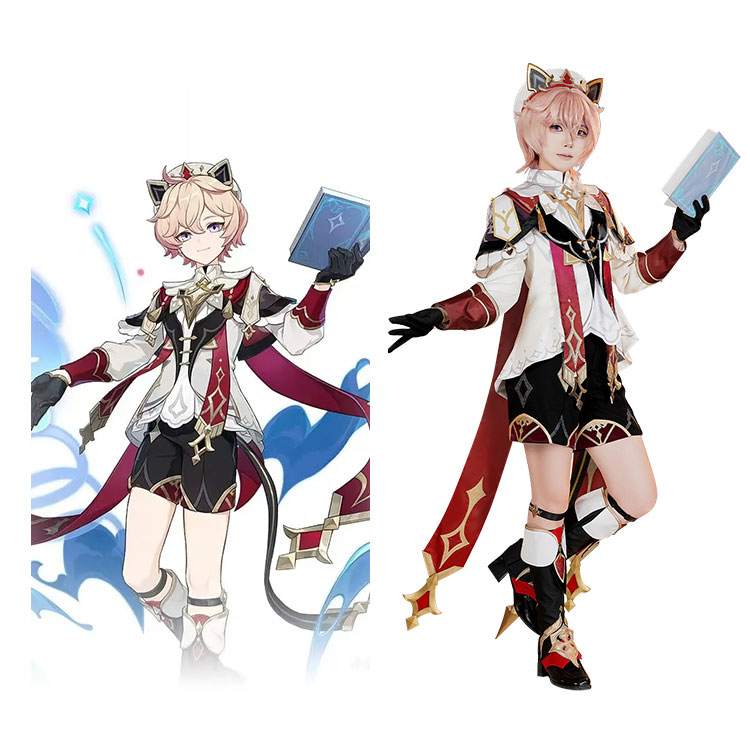 原神 西風教会 助祭 ダリア コスプレ衣装-1