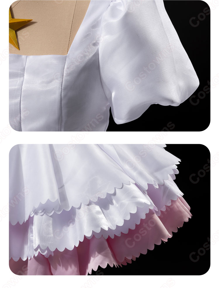 カードキャプターさくら オープニング衣装 フルセット コスプレ カードキャプターさくら 木之本桜 オープニングコスチューム姿