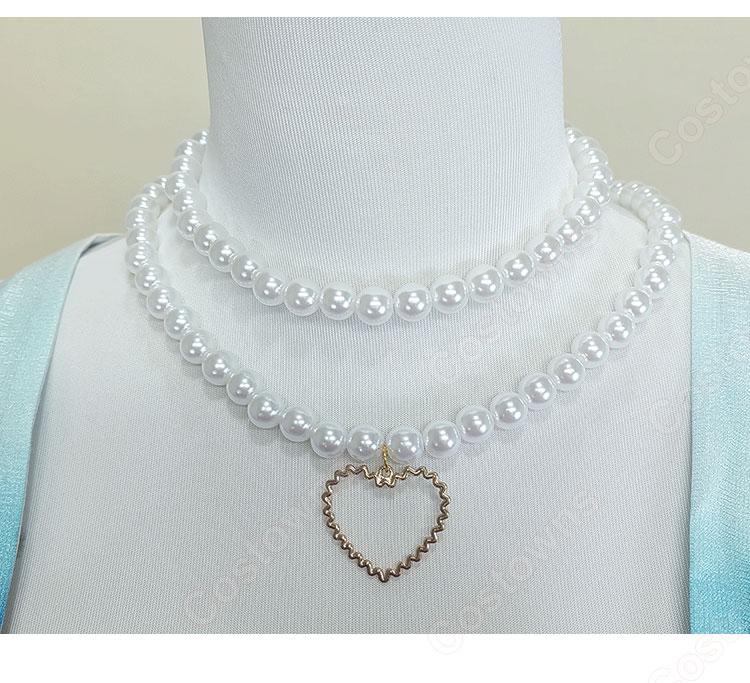 アイカツ! 大空あかり ホワイトスカイヴェール コスプレ衣装-4